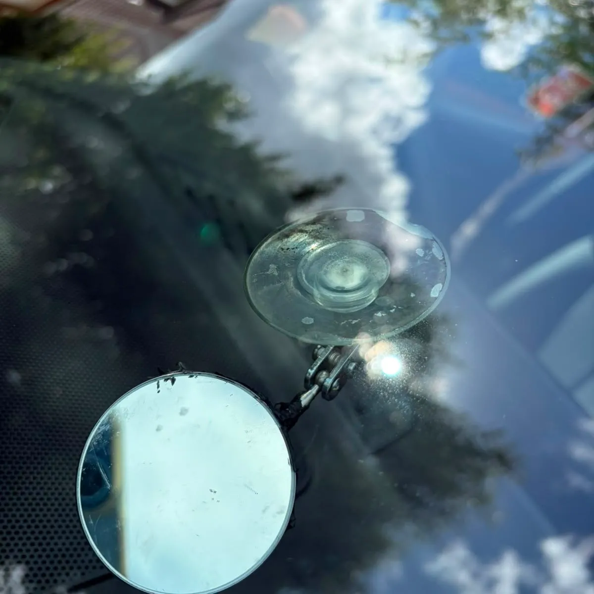 Resin injected to seal the damage